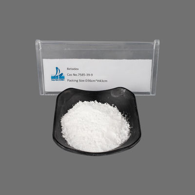 인증 베타 사이클로덱스트린 CAS 7585-39-9 화학 분석에 대한 안정성 향상