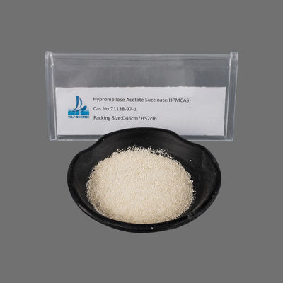 Enterik kaplama malzemesi Sınıf Standart Hypromellose Acetate Succinate Tıbbi sınıf