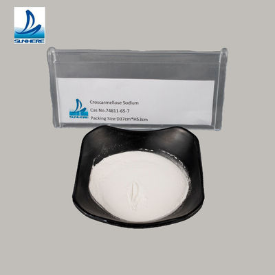 ISO sertifikalı özelleştirilebilir Croscarmellose Sodium / CCS 74811-65-7 İhtiyaçlarınız için